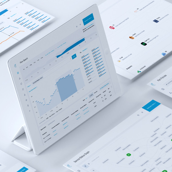 Cloud based secure enterprise network monitoring and management